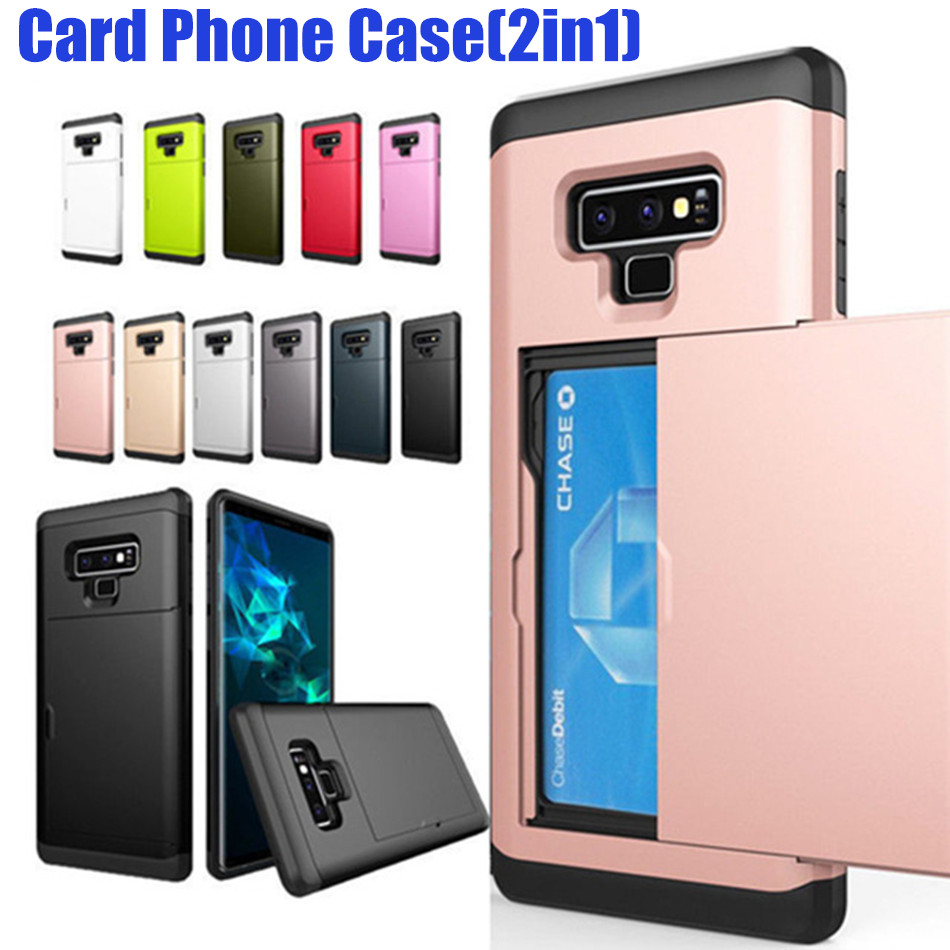 Card Slots Phone Case For Samsung S10 e TPU+PC Dual Lyar Shockproof Cards Slites Cases For Galaxy Note 9 S7 S8, Navy blue
Card Slots Phone Case For Samsung S10 e TPU+PC Dual Lyar Shockproof Cards Slites Cases For Galaxy Note 9 S7 S8, Navy blue