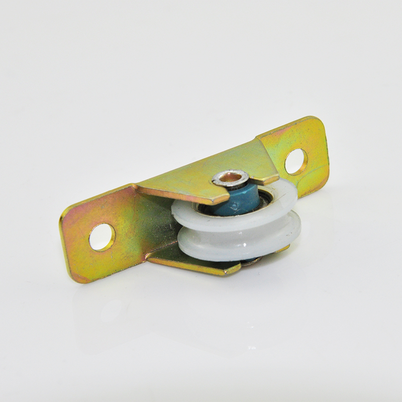 T style fixed pulley window roller sliding door plastic steel window pulley Aluminum alloy doors and windows wheel mute brass wheel hardware