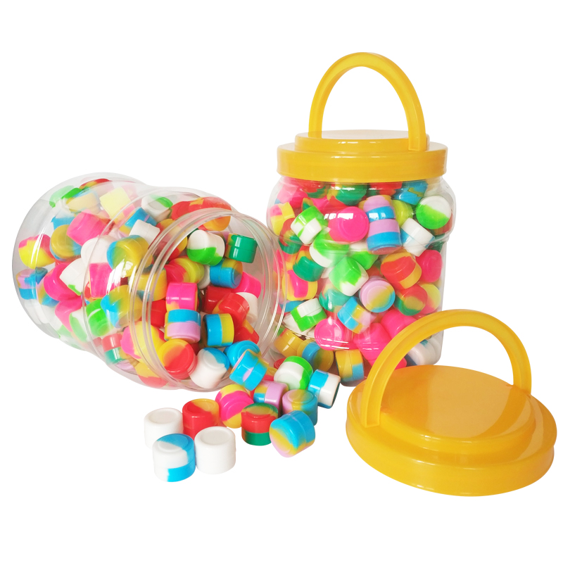 2ml Silicone containers jars wax containers 150pcs/can mini assorted color silicone container for dabs round non stick dispossable wax jars
2ml Silicone containers jars wax containers 150pcs/can mini assorted color silicone container for dabs round non stick dispossable wax jars
