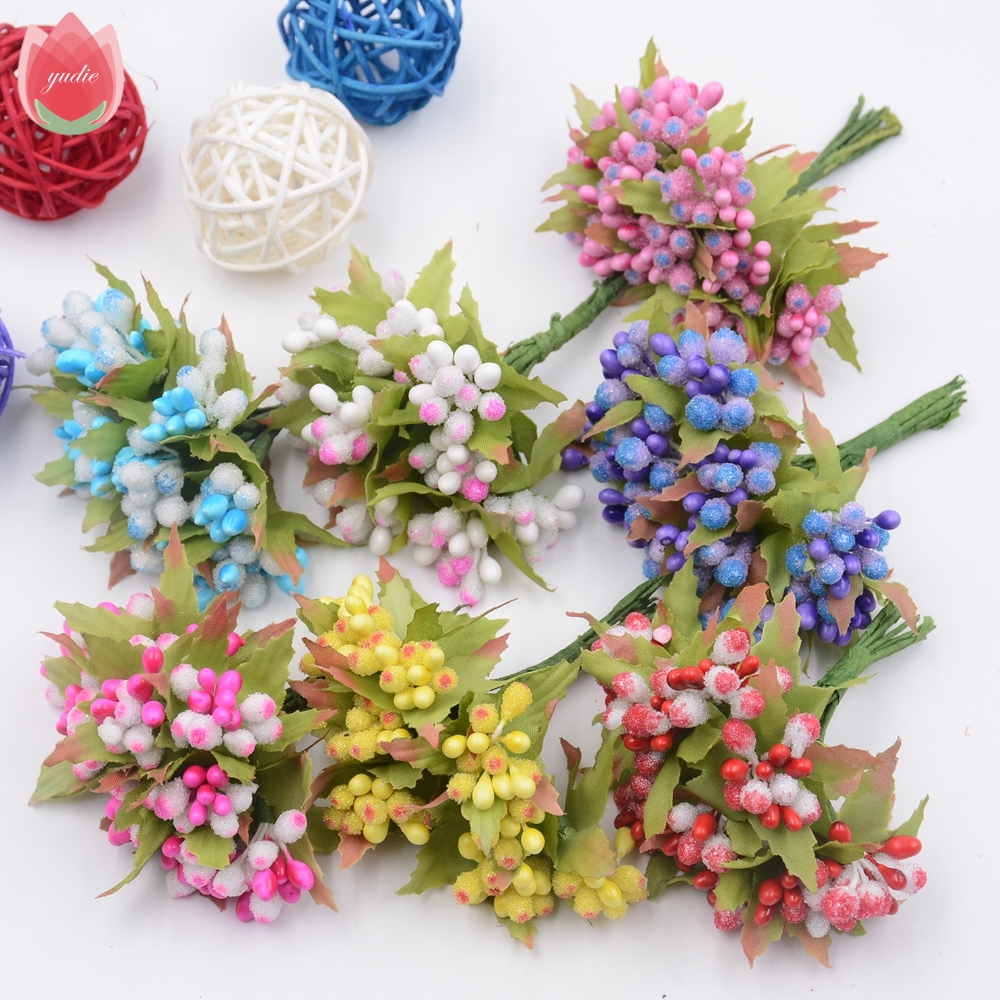 10pcs Retro Style Stamen Artificial Flowers Bouquet For Wedding Party Decoration DIY Pompom Wreath Decorative Simulation Flowers, Blue
10pcs Retro Style Stamen Artificial Flowers Bouquet For Wedding Party Decoration DIY Pompom Wreath Decorative Simulation Flowers, Blue
