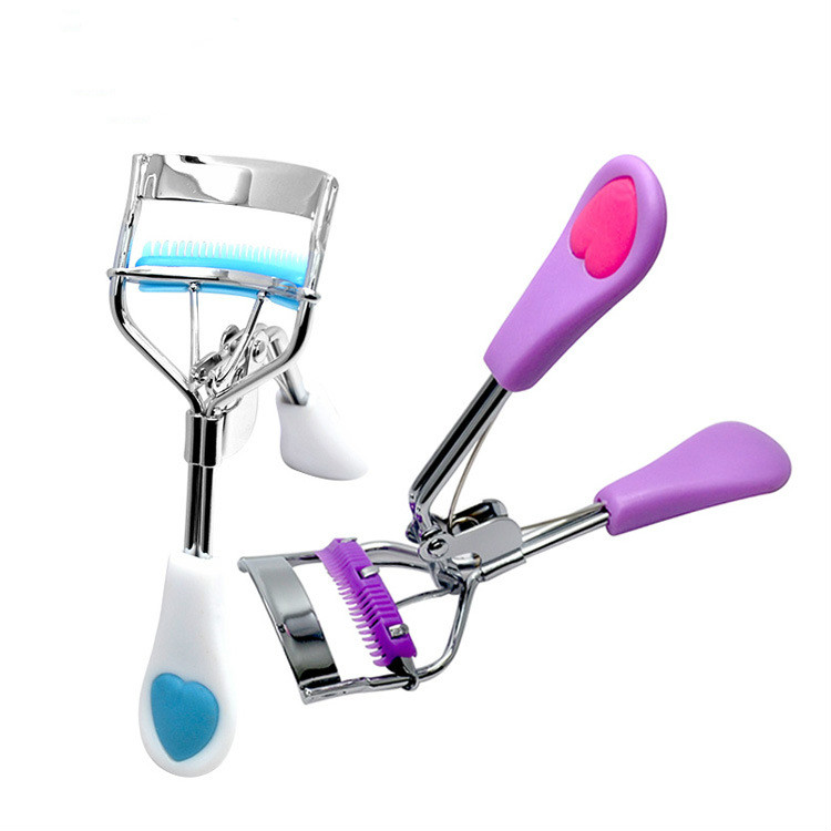 Peach heart handle eyelash clip with comb shape wide Angle while clip beauty makeup to roll become warped false eyelash curler tool 100pcs
Peach heart handle eyelash clip with comb shape wide Angle while clip beauty makeup to roll become warped false eyelash curler tool 100pcs