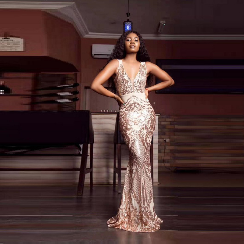 2019 Elegant Pink V Neck Sequin Fishtail Dress Sleeveless Fashion Party Dress Women Maxi High Quality Clubwear Vestidos
2019 Elegant Pink V Neck Sequin Fishtail Dress Sleeveless Fashion Party Dress Women Maxi High Quality Clubwear Vestidos
