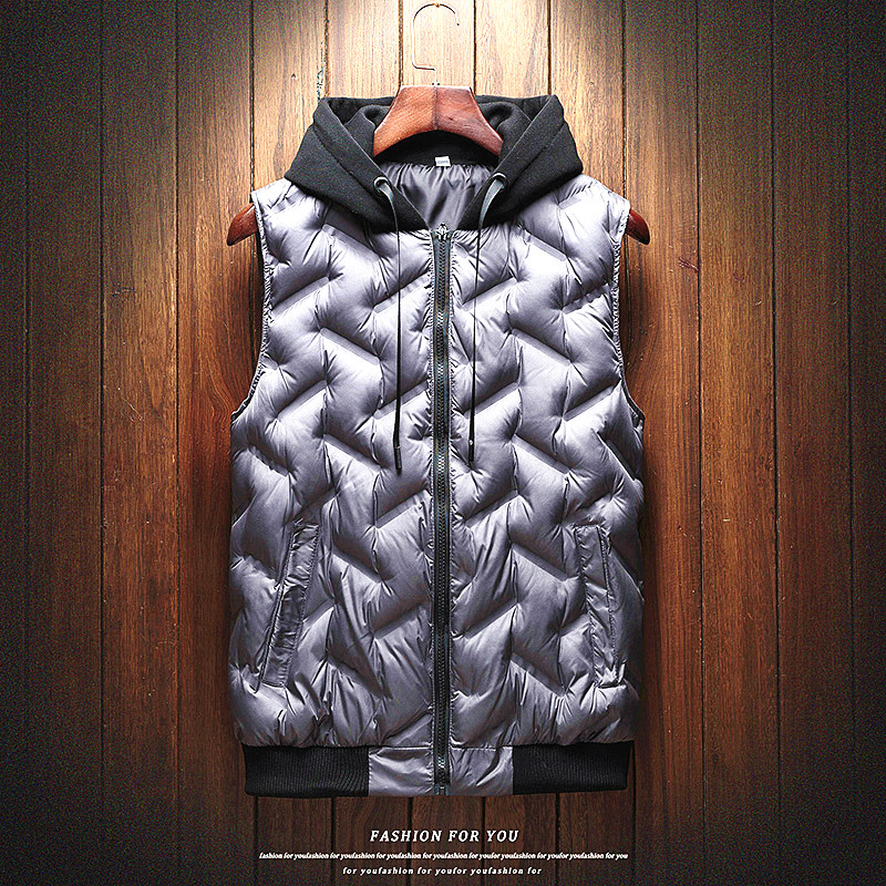 Parka Hooded Vest Men Wen Winter Autumn New Thick Warm Casual Windbreaker Baggy Padded Outerwear Waistcoat Sleeveless Jacket, Black
Parka Hooded Vest Men Wen Winter Autumn New Thick Warm Casual Windbreaker Baggy Padded Outerwear Waistcoat Sleeveless Jacket, Black
