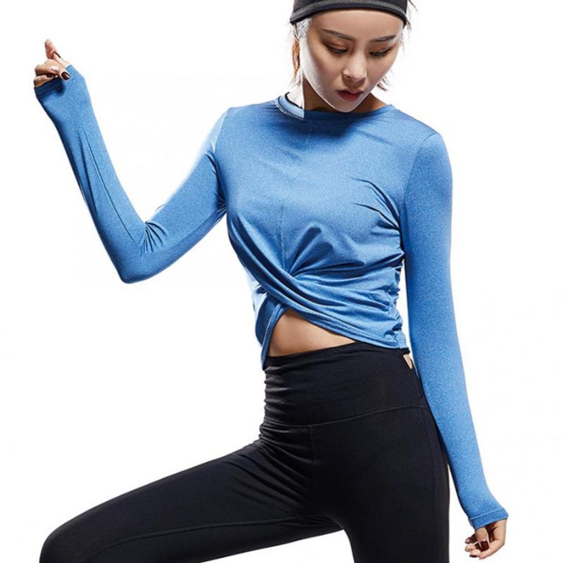 Yoga Shirt Breathable Women Yoga Workout Sports Top Suit Gym Fitness Clothes Long Sleeve Shirt Fitness Clothing Sportswear, As pic
Yoga Shirt Breathable Women Yoga Workout Sports Top Suit Gym Fitness Clothes Long Sleeve Shirt Fitness Clothing Sportswear, As pic