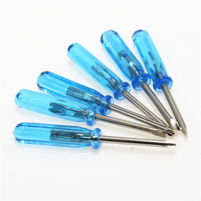 45mm Mini Screwdriver 3.0 mm Phillips Screwdrivers 3.0 Slotted Flathead Straight Type Screwdrivers