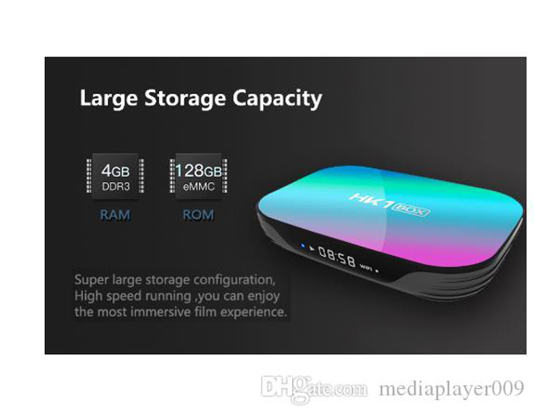 HK1 BOX Amlogic S905X3 smart tv sticker Android 9.0 lan BT4.0 2.4g&5g Wifi Youtube Nef1x media player vs x96 air