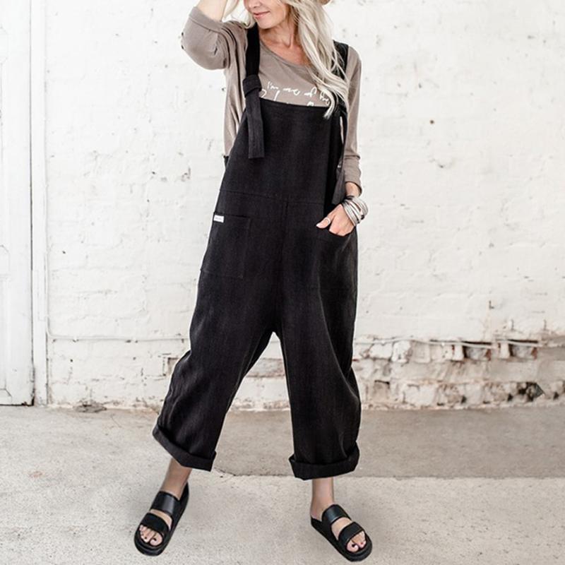 Bodysuit Women Fashion Summer Sleeveless Jumpsuits Women Solid Color O-neck Camisole Rompers Playsuit Casual Long Jumpsuit #4, Black
Bodysuit Women Fashion Summer Sleeveless Jumpsuits Women Solid Color O-neck Camisole Rompers Playsuit Casual Long Jumpsuit #4, Black
