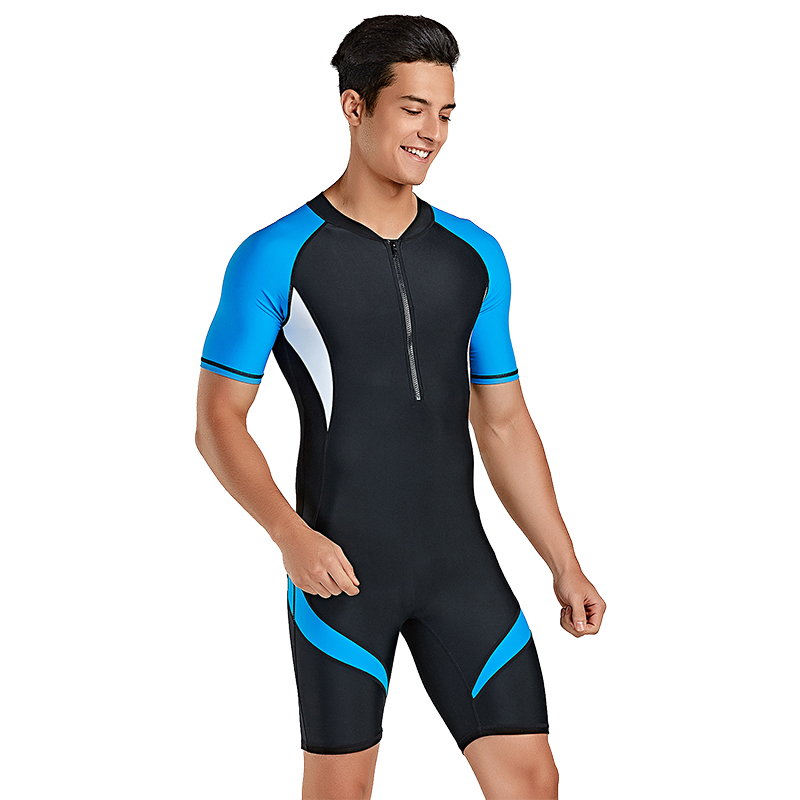 One-piece Lycra Wetsuit for Men Front Zip Shorty Scuba Rash Guard Swimsuit Jumpsuit Surfing Swimming Scuba Diving Skin
One-piece Lycra Wetsuit for Men Front Zip Shorty Scuba Rash Guard Swimsuit Jumpsuit Surfing Swimming Scuba Diving Skin