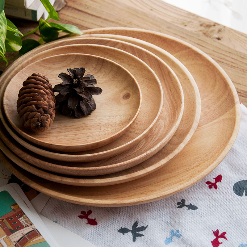 Kitchen Tableware Bread Butter Plates Japanese style Solid Wood Round Fruit Salad Bread Dessert Dish Bowl Tray
Kitchen Tableware Bread Butter Plates Japanese style Solid Wood Round Fruit Salad Bread Dessert Dish Bowl Tray