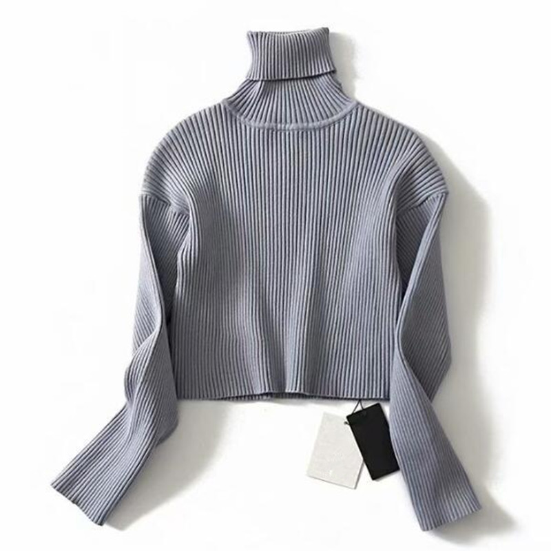 2020 Autumn Women Striped Line Turtleneck Sweater Vintage High Collar Exposed navel Short Pullover Knitwear Jumper Tops Sexy, White
2020 Autumn Women Striped Line Turtleneck Sweater Vintage High Collar Exposed navel Short Pullover Knitwear Jumper Tops Sexy, White