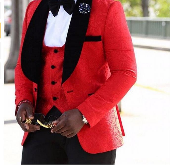 Red White Fashion Tuxedo For Men 2021 Groom Custom Made Tuxedos Men Prom Gowns 3 Pieces Jacket+Pants+Vest+Bowtie, As picture
Red White Fashion Tuxedo For Men 2021 Groom Custom Made Tuxedos Men Prom Gowns 3 Pieces Jacket+Pants+Vest+Bowtie, As picture