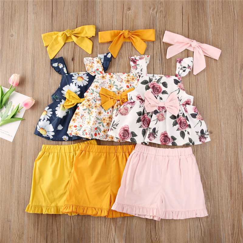 0-4T Fashion Summer Toddler Kid Baby Girl Floral Off Shoulder Top+Short Pants+Headband Outfit Clothes Set 3PCS
0-4T Fashion Summer Toddler Kid Baby Girl Floral Off Shoulder Top+Short Pants+Headband Outfit Clothes Set 3PCS