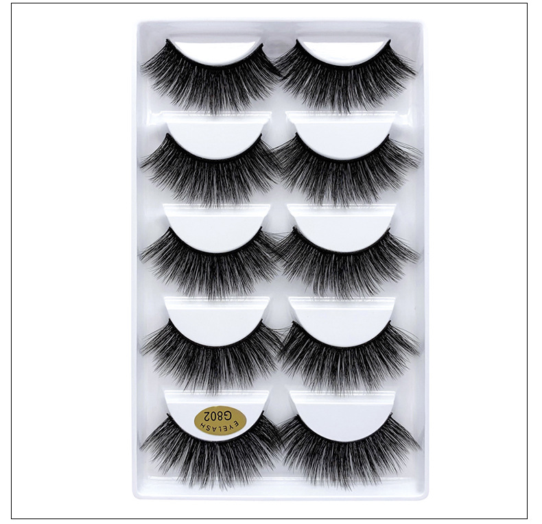 Handmade reusable 5pairs mink lashes set thick natural long false eyelashes soft & vivid mink fur hair lashes mink DHL Free
Handmade reusable 5pairs mink lashes set thick natural long false eyelashes soft & vivid mink fur hair lashes mink DHL Free
