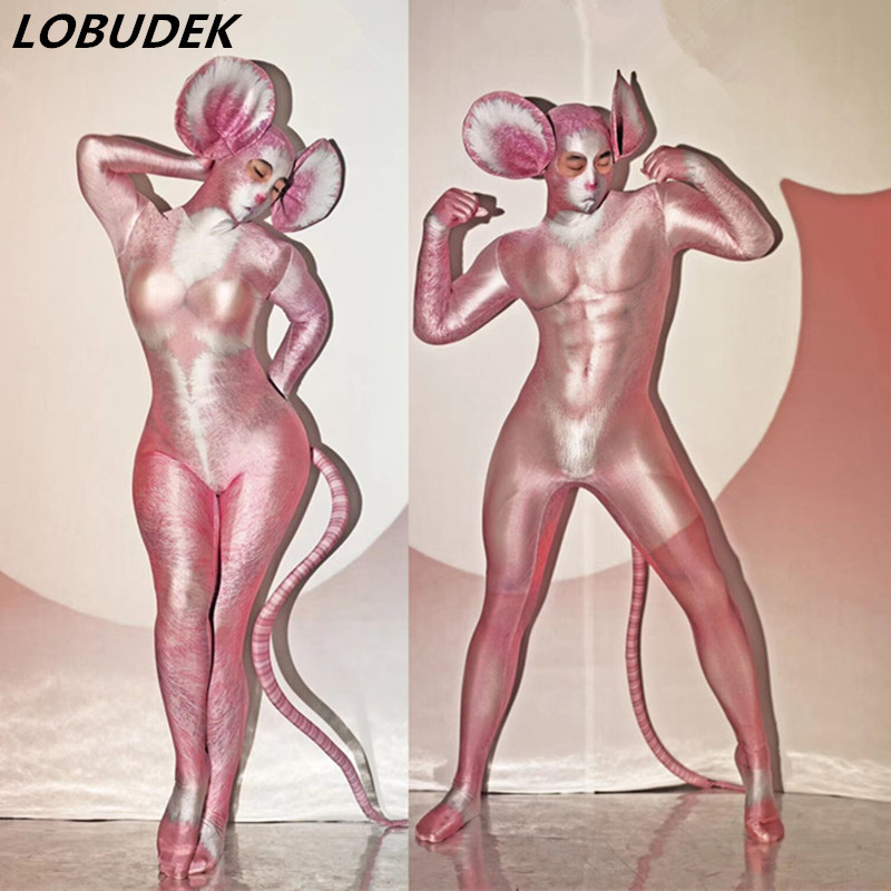 Unisex Masked Jumpsuit Rat Role Performance Clothes Cosplay Costume Male Female Dance Team Leotard Stage Wear Party Show Costume, Male style
Unisex Masked Jumpsuit Rat Role Performance Clothes Cosplay Costume Male Female Dance Team Leotard Stage Wear Party Show Costume, Male style