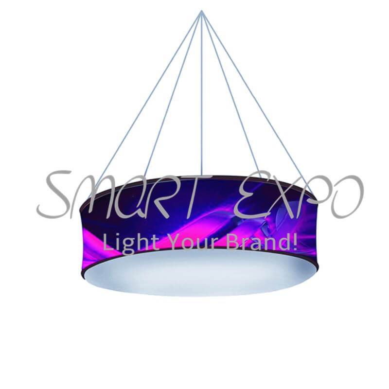 Circle Hanging Banner Sign Display for Exhibition Show With Strong Aluminum Frame Tension Fabric Print Graphic Portable Bag Dia10ft *H2ft
Circle Hanging Banner Sign Display for Exhibition Show With Strong Aluminum Frame Tension Fabric Print Graphic Portable Bag Dia10ft *H2ft