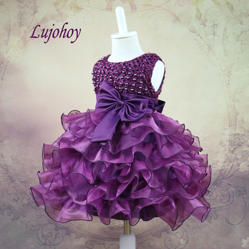 Purple Baby Flower Girl Dresses for Weddings Party Prom Flowergirl Kids Pageant Dresses for Girls First Communion
Purple Baby Flower Girl Dresses for Weddings Party Prom Flowergirl Kids Pageant Dresses for Girls First Communion