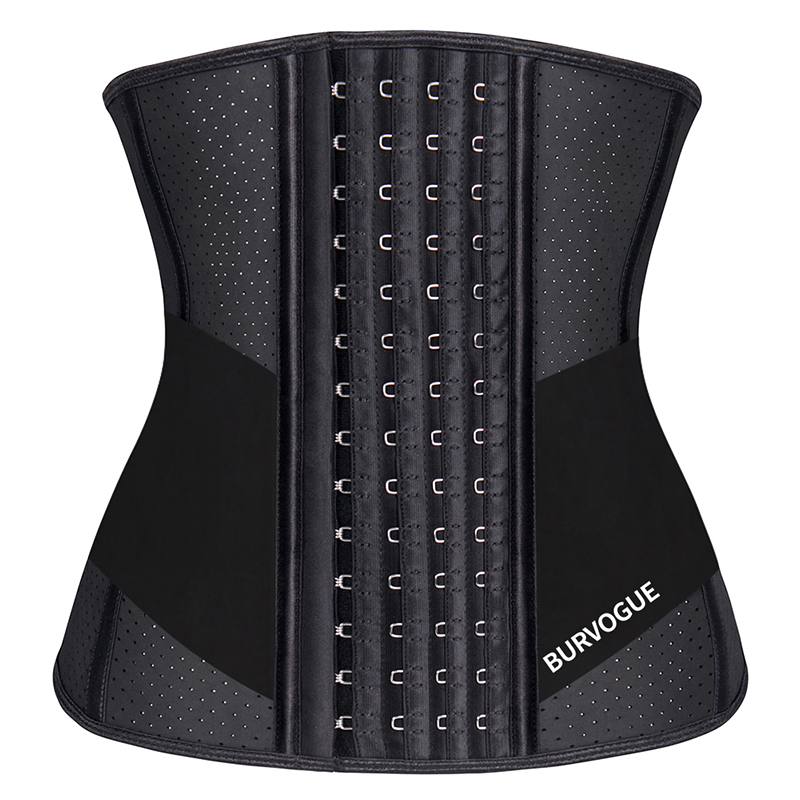 Burvogue Waist Trainer for Women Trimmer Slimmer Belt Latex Corset Cincher Body Shaper Breathable Underbust Corset, Black
Burvogue Waist Trainer for Women Trimmer Slimmer Belt Latex Corset Cincher Body Shaper Breathable Underbust Corset, Black
