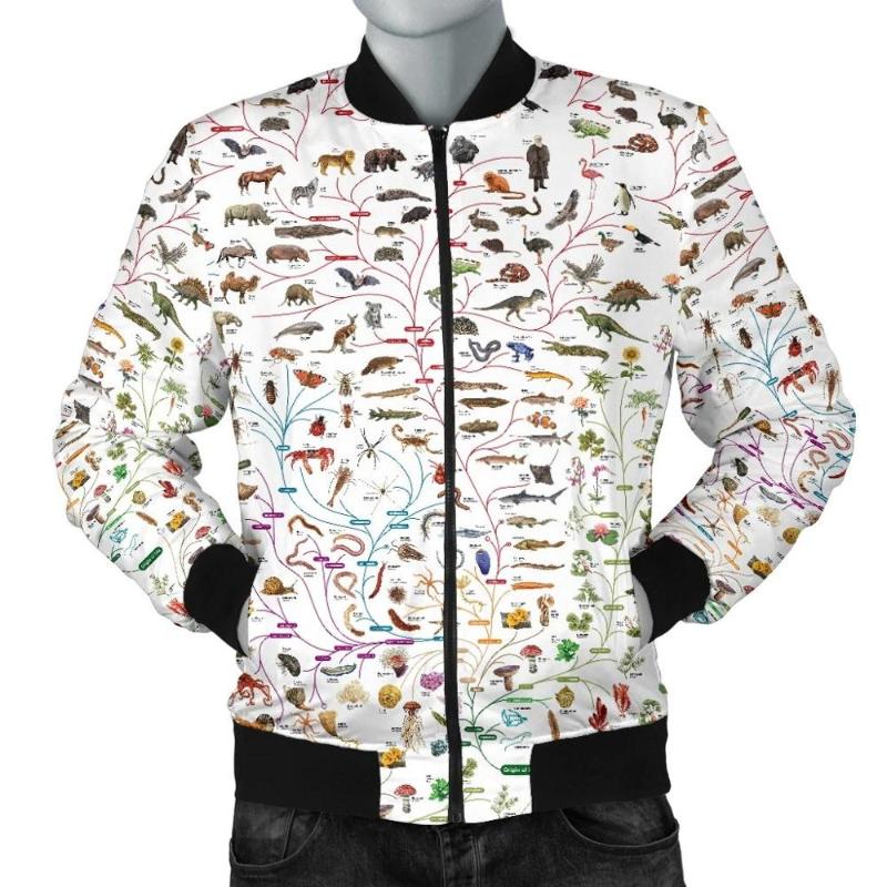 Men's Bomber Jacket Evolutionary All Animals 3D Printed Thick winter Long Sleeve pocket outwear Unisex Warm Zip Jacket
Men's Bomber Jacket Evolutionary All Animals 3D Printed Thick winter Long Sleeve pocket outwear Unisex Warm Zip Jacket