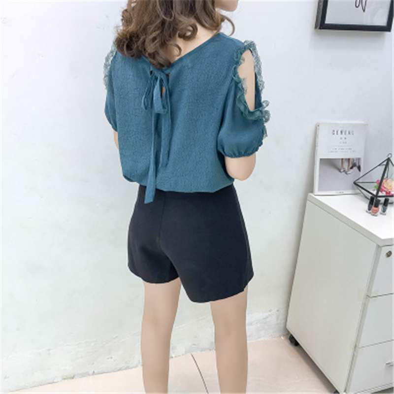 Summer Tops For Women 2019 New Arrival off-shoulder top Short Sleeve O Neck Chiffon Blouse 4XL Plus Size Women Blouse T251, Red
Summer Tops For Women 2019 New Arrival off-shoulder top Short Sleeve O Neck Chiffon Blouse 4XL Plus Size Women Blouse T251, Red