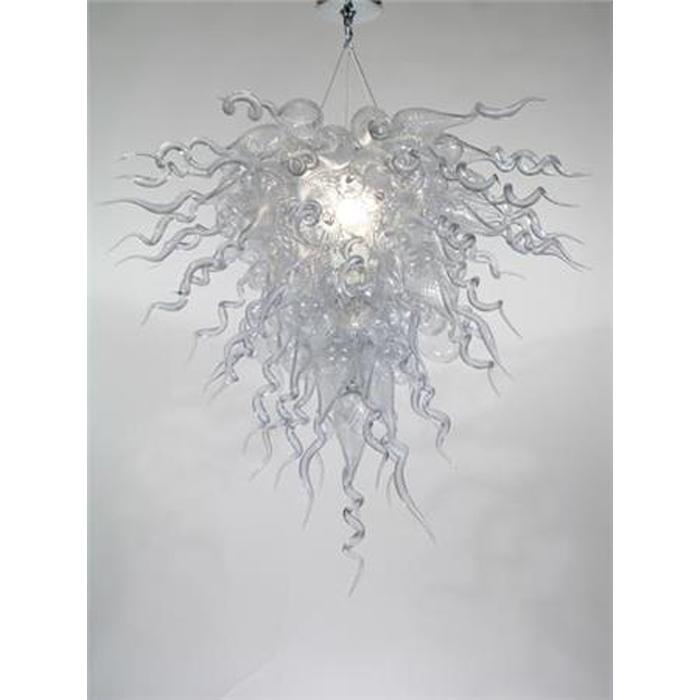 100% Handmade Blown Glass Art Chandelier White Clear Glass LED Light Source Home Hotel Decor Modern Art Glass Chandelier Light
100% Handmade Blown Glass Art Chandelier White Clear Glass LED Light Source Home Hotel Decor Modern Art Glass Chandelier Light
