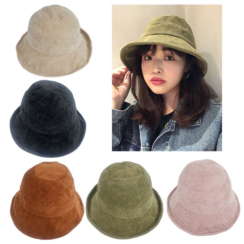 Wide Brim Hats Women Men Autumn Corduroy Velvet Panama Bucket Hat Solid Color Sunscreen Packable Adjustable Fisherman Cap, Pk
Wide Brim Hats Women Men Autumn Corduroy Velvet Panama Bucket Hat Solid Color Sunscreen Packable Adjustable Fisherman Cap, Pk