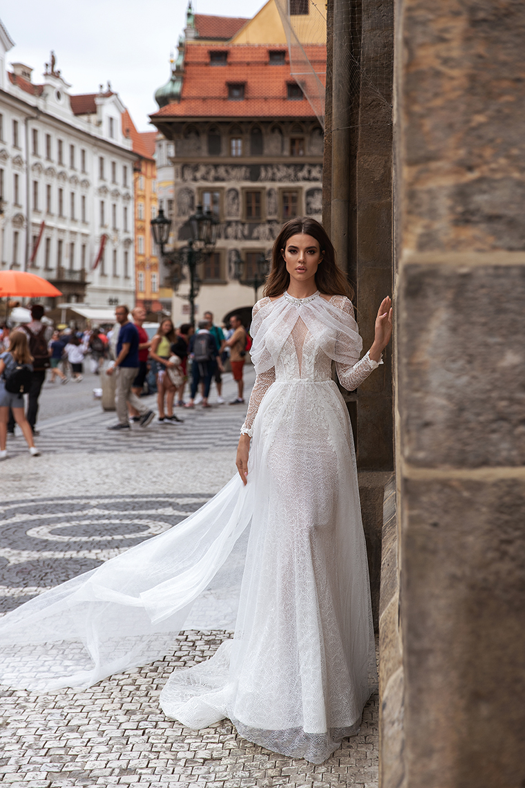 Summer Beach Mermaid Wedding Dresses With Jacket Deep V Neck Backless Lace Bridal Gowns Bohemian Wedding Dress vestidos de novia