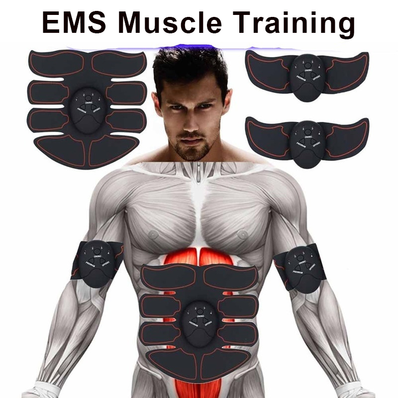 Entraîneur de stimulateur musculaire abdominal EMS Abs équipement de fitness équipement d'entraînement muscles électrostimulateur toner exercice