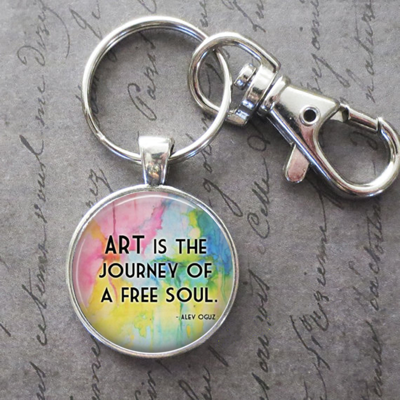 Art Quote Key Ring Key Chain Buckle Pendant Birthday Festival Anniversary Gift Jewelry Accessories
Art Quote Key Ring Key Chain Buckle Pendant Birthday Festival Anniversary Gift Jewelry Accessories