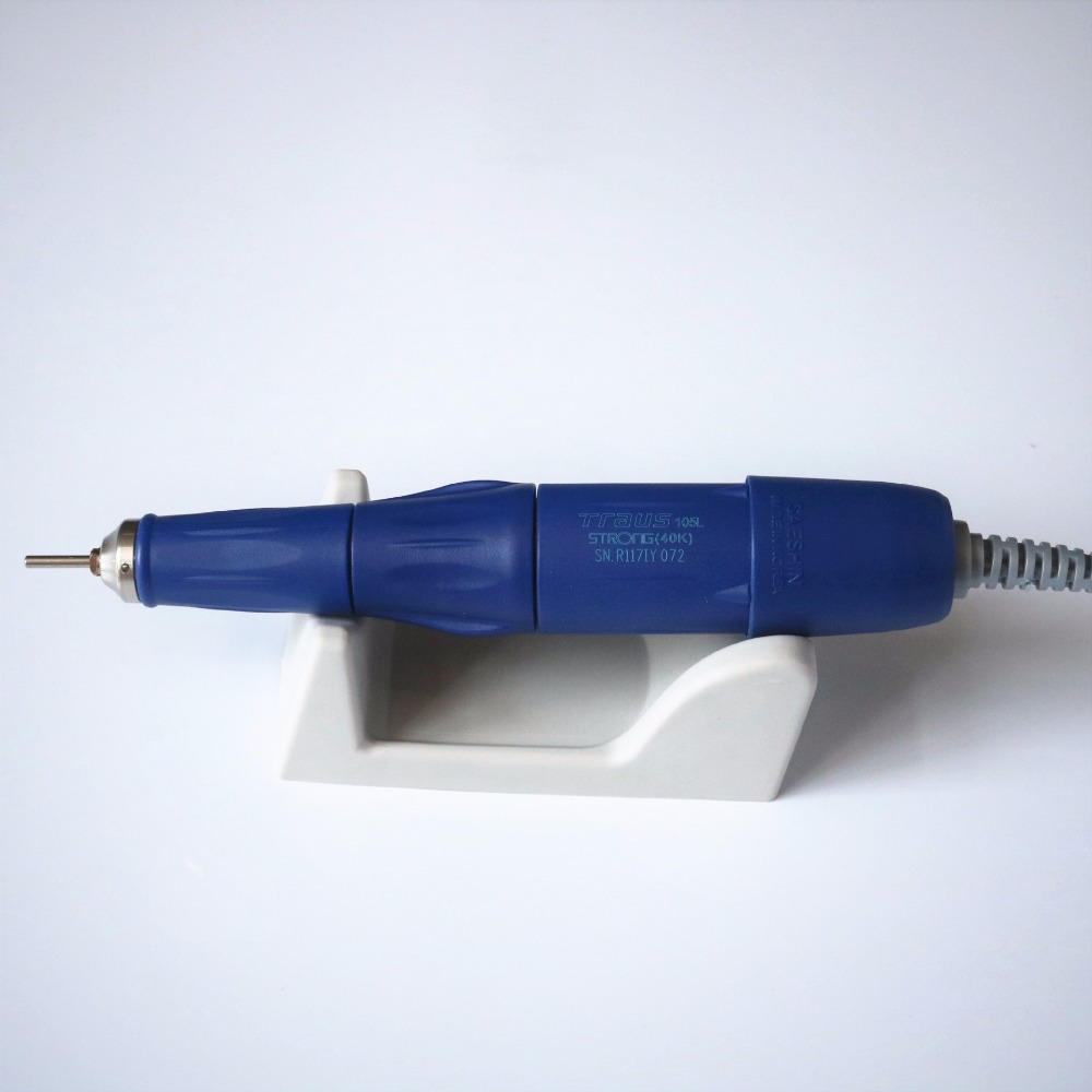 Electric Nail Drill Machine Authent 65W 40000RPM Strong 210 105L 2.35mm Model Manicure Pedicure Nail File Bit Nail Art Equipment