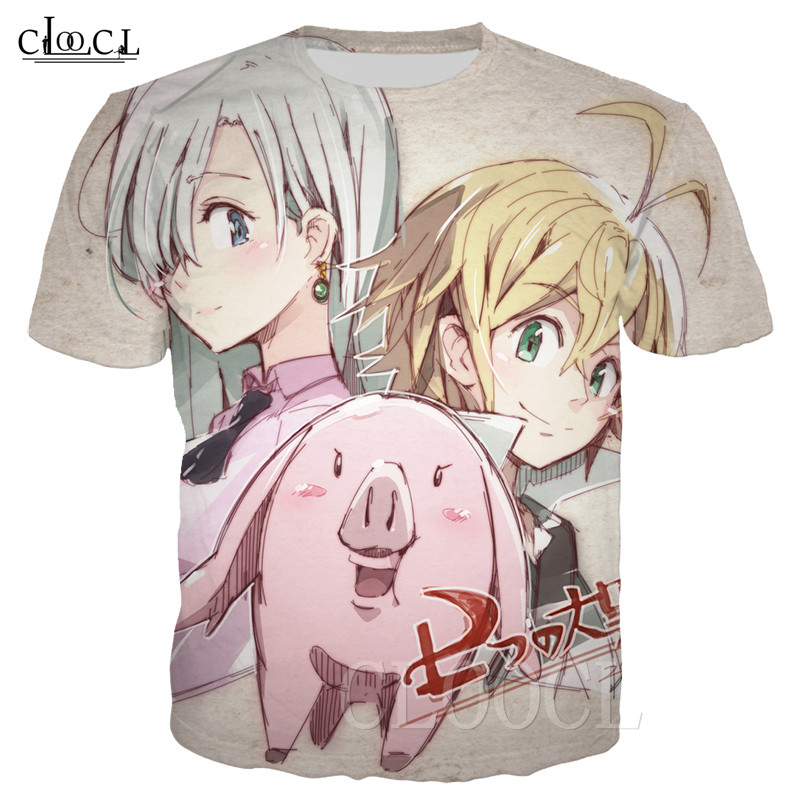 2020 Fashion Anime The Seven Deadly Sins T Shirt Men Women 3D Print Cartoon Short Sleeve O-Neck Casual Streetwear Tops S-5XL, T shirt 1
2020 Fashion Anime The Seven Deadly Sins T Shirt Men Women 3D Print Cartoon Short Sleeve O-Neck Casual Streetwear Tops S-5XL, T shirt 1