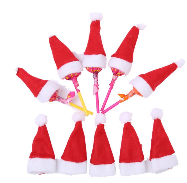 Mini Santa Claus Hats for Lollipop Christmas Party Holiday Lollypop Top Topper Wine Bottle Doll Decor Cap Tableware Cover GIFT
Mini Santa Claus Hats for Lollipop Christmas Party Holiday Lollypop Top Topper Wine Bottle Doll Decor Cap Tableware Cover GIFT