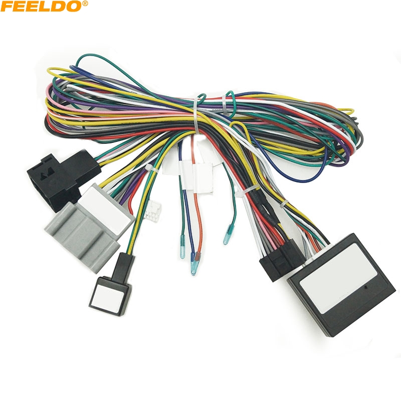 FEELDO Car Audio Radio DVD Android 16PIN Power Cable Adapter With Canbus Box For Ford Fiesta(09-11) Power Wiring Harness #6471
FEELDO Car Audio Radio DVD Android 16PIN Power Cable Adapter With Canbus Box For Ford Fiesta(09-11) Power Wiring Harness #6471