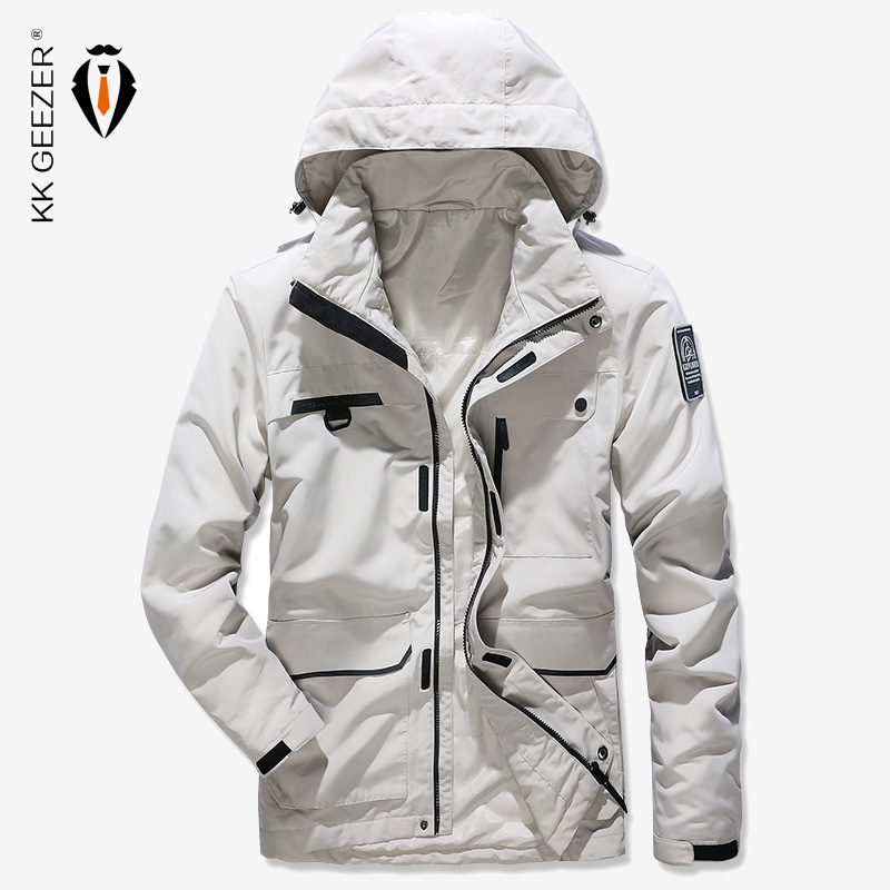 Winter Jacket Men Hooded Warm Cotton Coat Pocket Fashion Thick Windproof Parkas High Quality Outdoor Windbreaker Padded, Black
Winter Jacket Men Hooded Warm Cotton Coat Pocket Fashion Thick Windproof Parkas High Quality Outdoor Windbreaker Padded, Black