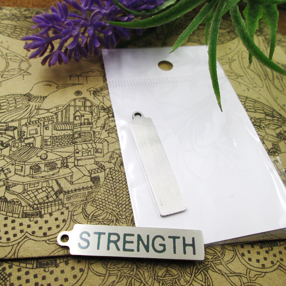 40pcs--"strength"stainless steel charms more style for choosing DIY Charms pendants for necklace
40pcs--"strength"stainless steel charms more style for choosing DIY Charms pendants for necklace