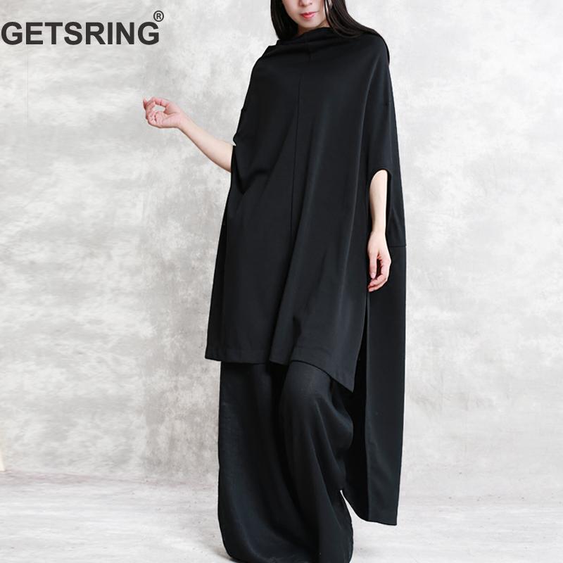 GETSRING Woman T-shirts Irregular Sleeveless Cotton Plus Size T-shirt Women Asymmetry Black White Cotton Top Women 2019 Fashion
GETSRING Woman T-shirts Irregular Sleeveless Cotton Plus Size T-shirt Women Asymmetry Black White Cotton Top Women 2019 Fashion