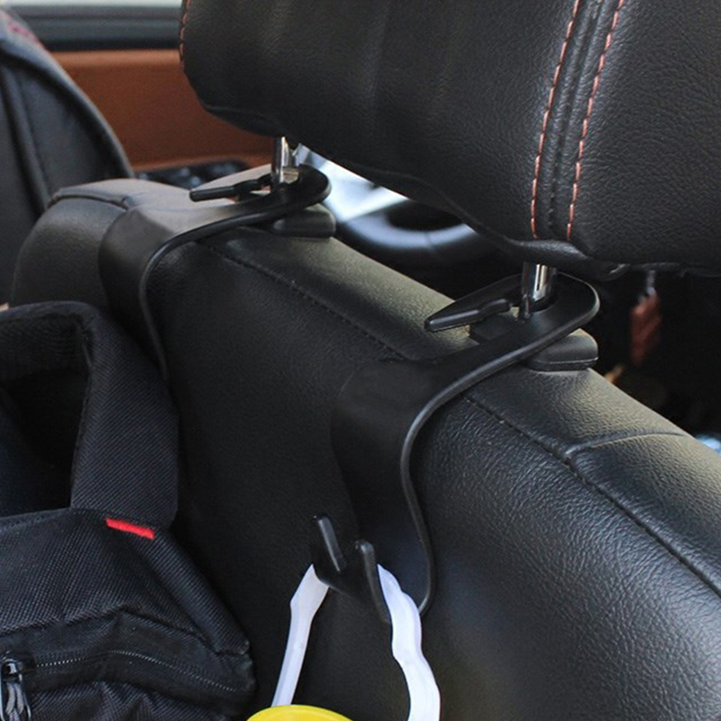 Multifunctional Car Seat Back Hooks for Universal Car Interiors - Stylish Organizing Accessory