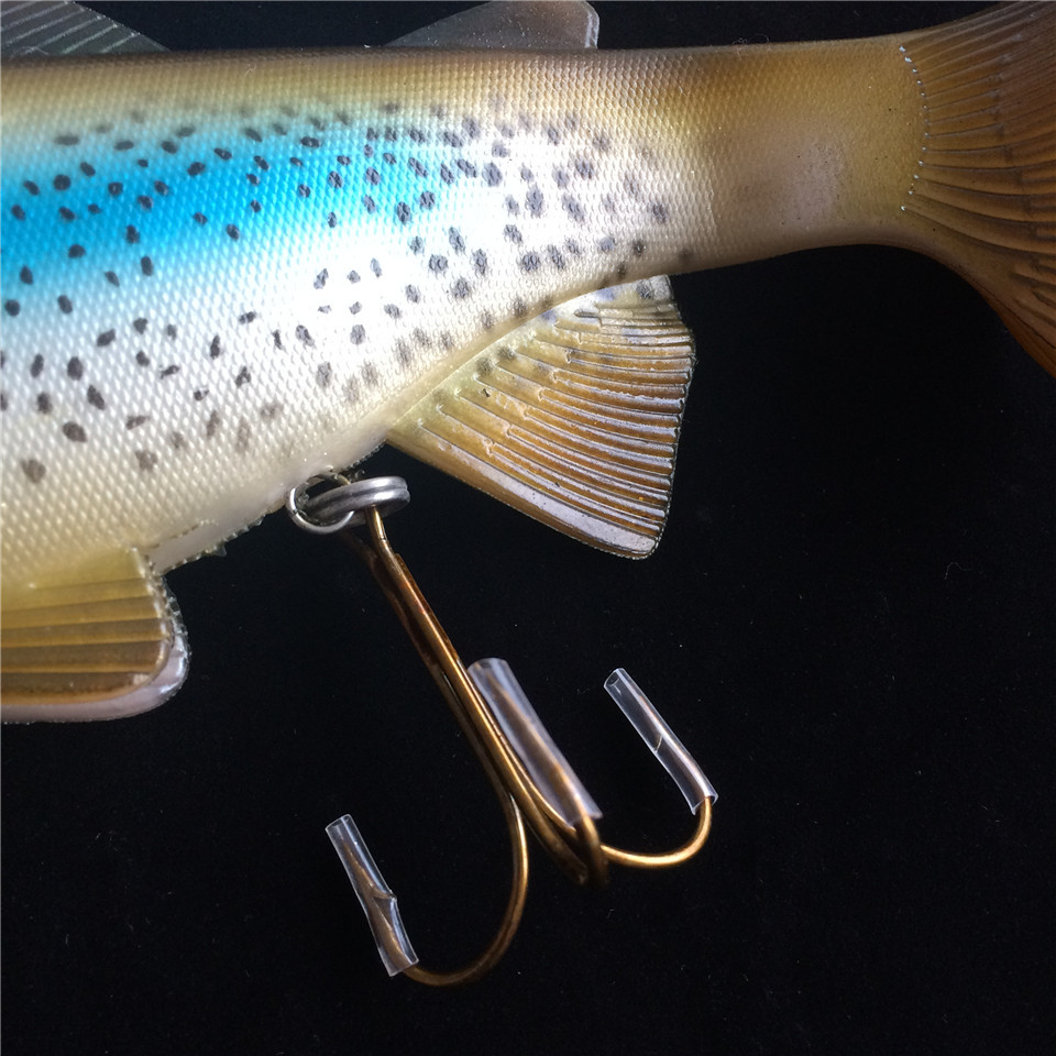 Swolfy 1Pc 134g 400g Big Size Soft Fish Bait Deep Sea Fishing Lures Swimbait Isca Artificial Soft Bait Lure Fishing Tackle T200602