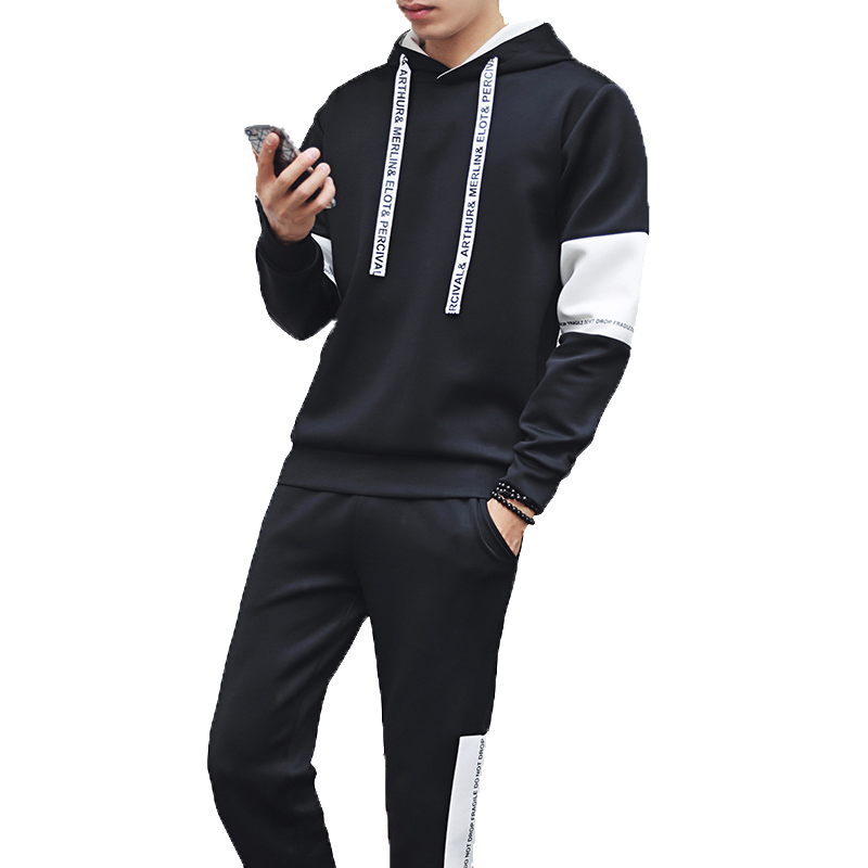 Men's Tracksuits AmberHeard 2021 Autumn Winter Sporting Suit Men Hoodie Sweatshirt+Pant Sportswear Two Piece Set Tracksuit For Clothing, Black
Men's Tracksuits AmberHeard 2021 Autumn Winter Sporting Suit Men Hoodie Sweatshirt+Pant Sportswear Two Piece Set Tracksuit For Clothing, Black