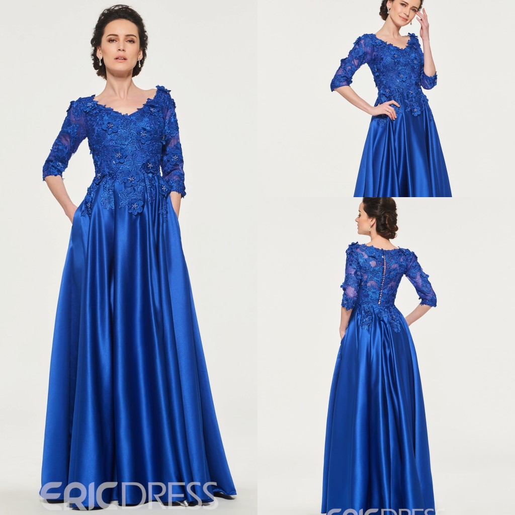 Elegant Ericdress Mermaid Mother of The Bride Dresses V Neck Half Sleeve Wedding Guest Dress Lace Applique Crystal Sweep Train Evening Gown
Elegant Ericdress Mermaid Mother of The Bride Dresses V Neck Half Sleeve Wedding Guest Dress Lace Applique Crystal Sweep Train Evening Gown