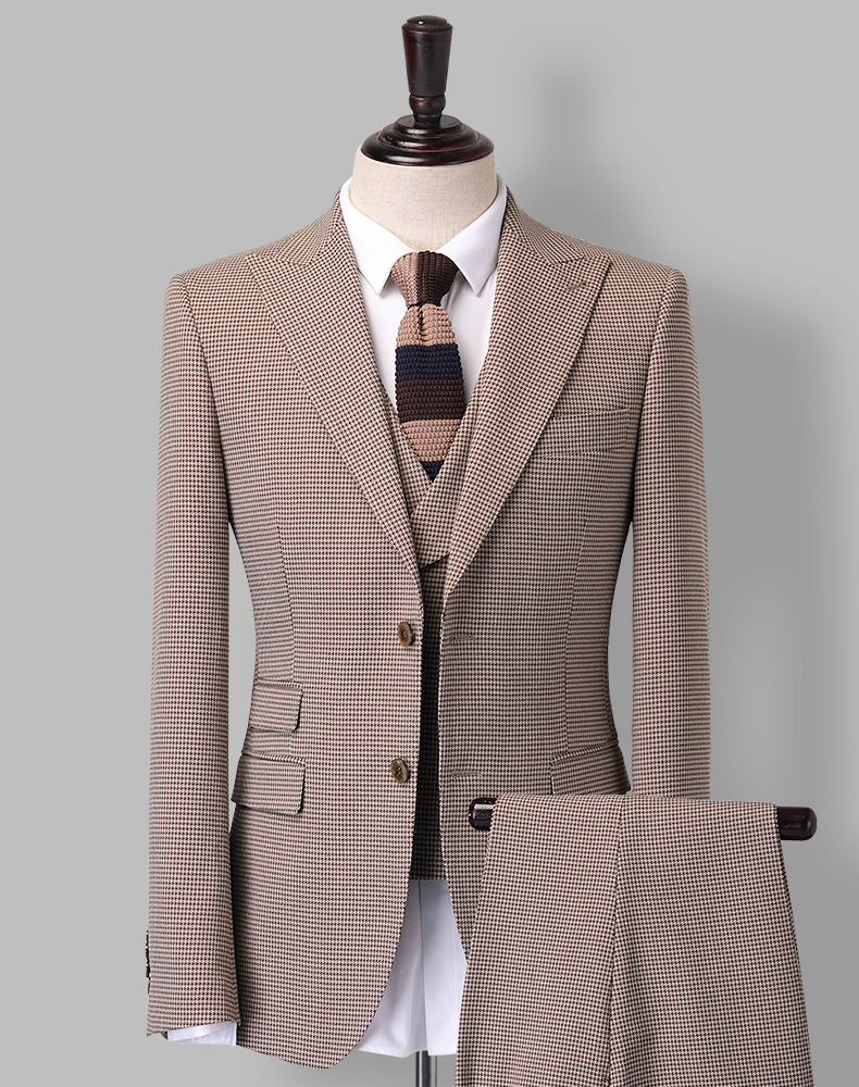 2019 New Custom Made Men Suits 3 Pieces (Jacket+Vest+Pants) Groomsmen Wear Wedding Tuxedos Formal Prom Blazer