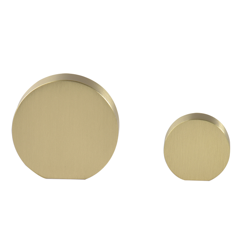 Semicircular solid simple drawer knob furniture cabinet knob hardware wardrobe shoe door single hole handle closet cone pull