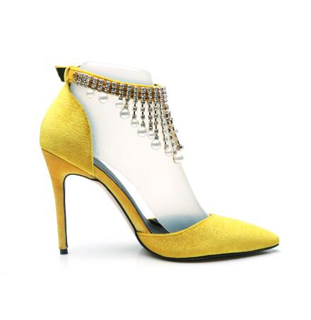 2019 Velvet Runway Pump Women Pearls Diamonds Crystal Summer Thin Heels Party Wedding Plus Size Gladiator Yellow Sandals Women, As pic
2019 Velvet Runway Pump Women Pearls Diamonds Crystal Summer Thin Heels Party Wedding Plus Size Gladiator Yellow Sandals Women, As pic