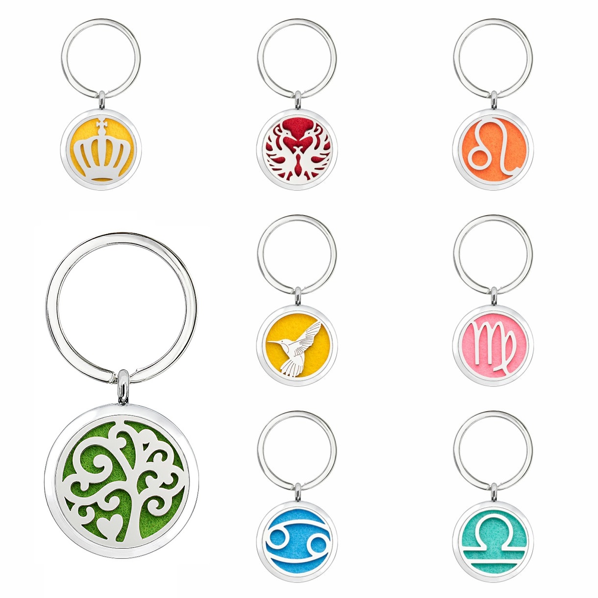 u21 Key ring Perfume Aromatherapy Essential oil Diffuser Locket Key chain Alloy 30mm Hollow Locket Key Ring with 5pads randomly, Slivery;golden
u21 Key ring Perfume Aromatherapy Essential oil Diffuser Locket Key chain Alloy 30mm Hollow Locket Key Ring with 5pads randomly, Slivery;golden