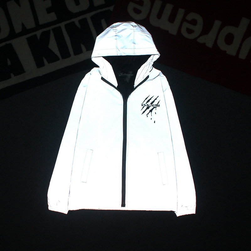 Men's Jackets Mens Jacket Claw Print Reflective Hooded Windbreaker Waterproof Hip Hop Streetwear Skateboard Coats Night Shining Top Asian Si, Gray
Men's Jackets Mens Jacket Claw Print Reflective Hooded Windbreaker Waterproof Hip Hop Streetwear Skateboard Coats Night Shining Top Asian Si, Gray