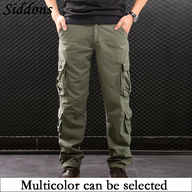 2020 New Cotton Men's Trousers Casual Multi-pocket Solid Pants Male Outdoor Sports Tooling Trousers Cargo Pants, Black
2020 New Cotton Men's Trousers Casual Multi-pocket Solid Pants Male Outdoor Sports Tooling Trousers Cargo Pants, Black
