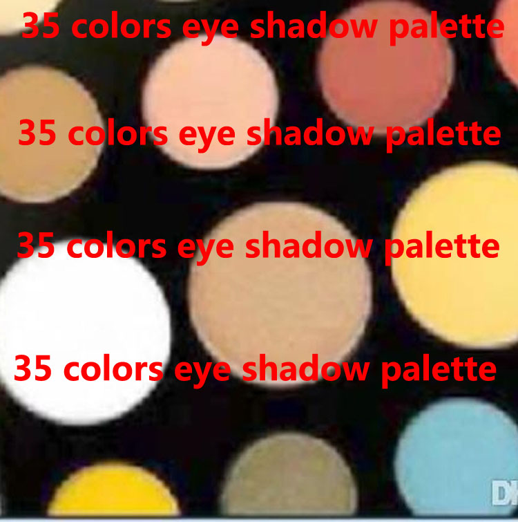 35 colors eye shadow eye shadow palette Shimmer Matte Highest quality DHL free sippingh, Multi
35 colors eye shadow eye shadow palette Shimmer Matte Highest quality DHL free sippingh, Multi