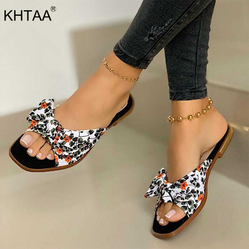 Women Bowties Slippers Summer Elegant Ladies Square Toe Soft PU Flats Woman Slides Outdoor Beach Fashion Beach Shoes Newest, Grass-green
Women Bowties Slippers Summer Elegant Ladies Square Toe Soft PU Flats Woman Slides Outdoor Beach Fashion Beach Shoes Newest, Grass-green