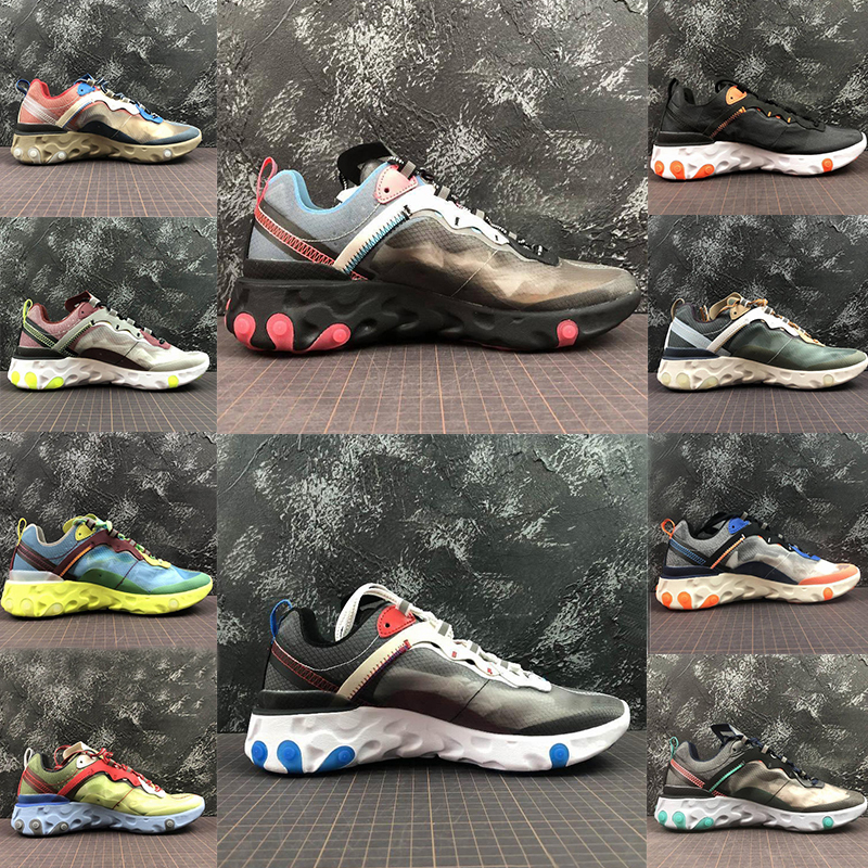2020 hot React Element 87 running shoes Anthracite Light Bone blue triple black White mens women fashion outdoor stylist sneakers US 5.5-11, 03
2020 hot React Element 87 running shoes Anthracite Light Bone blue triple black White mens women fashion outdoor stylist sneakers US 5.5-11, 03