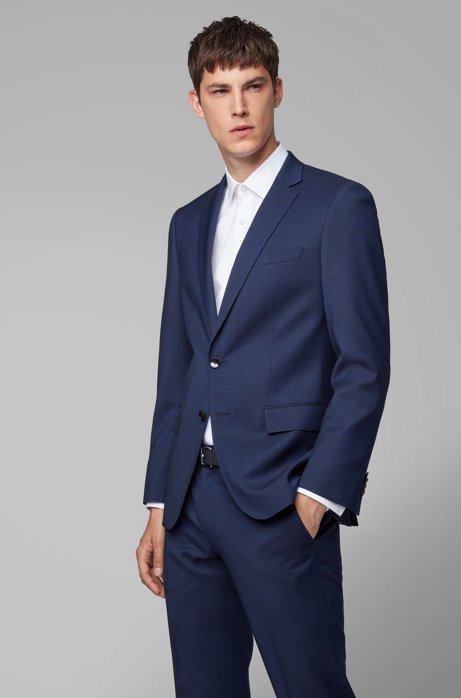 Navy Fashion Young Groom Wedding Tuxedos Men Groom Suits Notched Lapel Two Button Prom Party Blazer Jacket (Jacket+Pants)