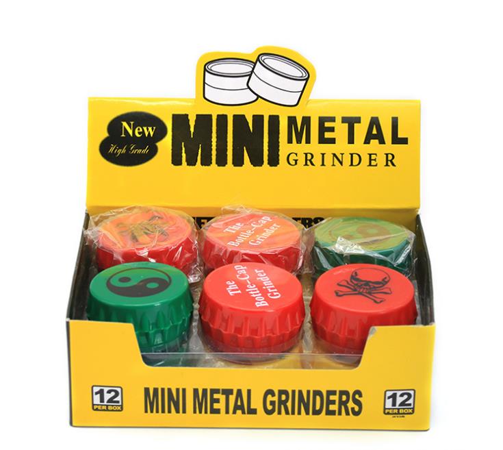 2009 New Two-Layer Metal Smoke Grinder Beer Bottle Cap Tobacco Hand Grinder Smoke Parts
2009 New Two-Layer Metal Smoke Grinder Beer Bottle Cap Tobacco Hand Grinder Smoke Parts